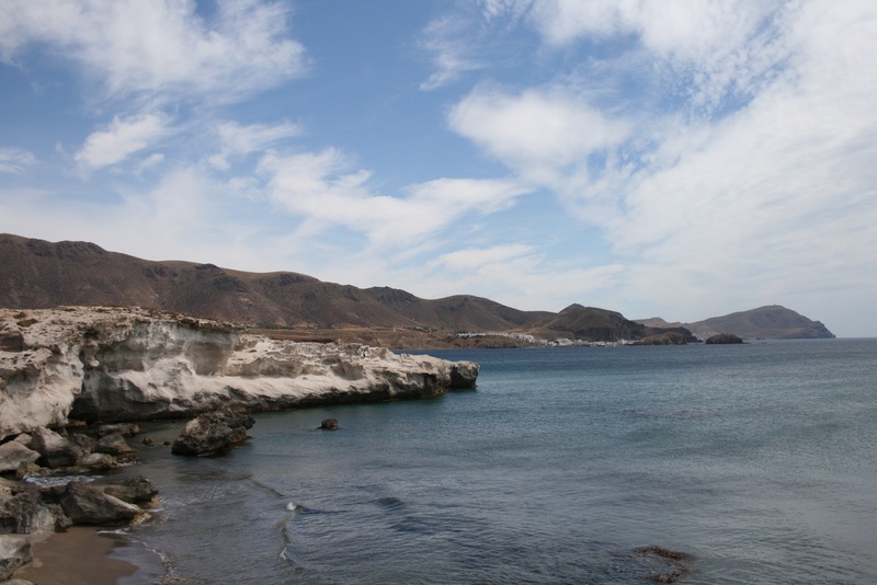 landscape, 2K, tranquil scene, tranquility, the escullos, no people, rocky coastline, cabo de gata, níjar, environment, landscapes, waterfront, day, rock