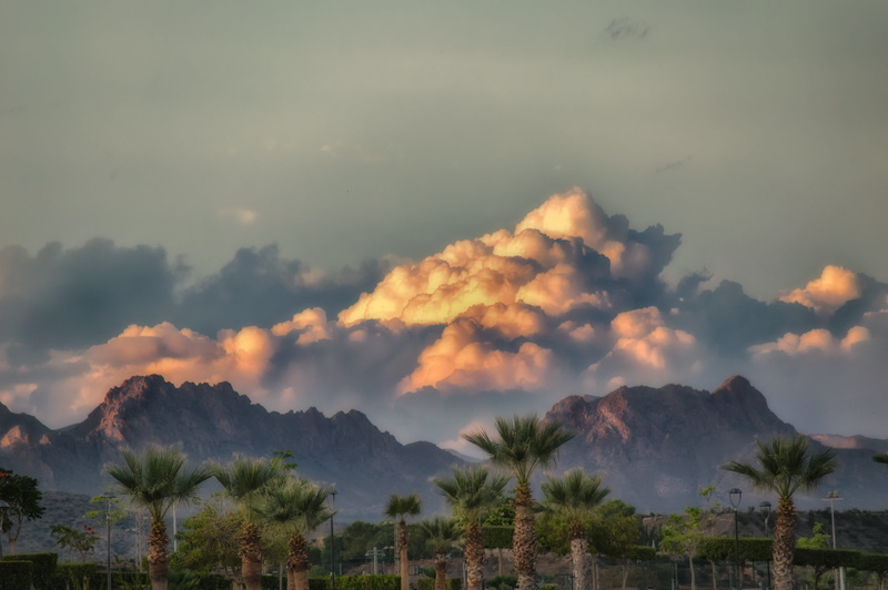 landscape, outdoors, sky, palms, climate, land, almeria, plant, tranquility, non-urban scene, threat, terreros, cloud - sky, beauty in nature, storm, no people