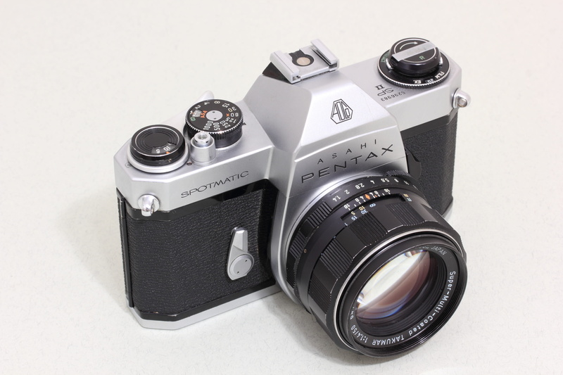 Asahi, spotmatic, slr camera, Slr, lens - eye, no people, spotmatic 2, film reel, takumar, spotmatic ii, photography, film camera, technology, lens - optical instrument