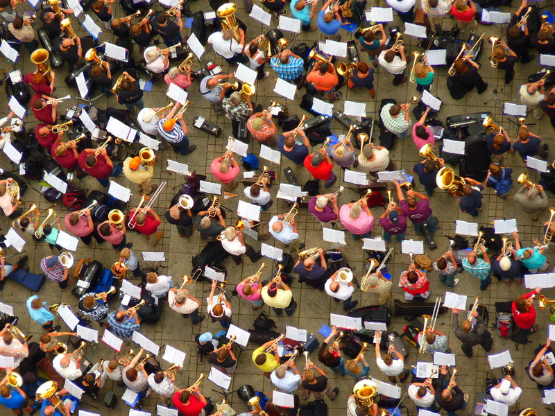 abundance, full frame, retail, Human, Ulm, 4K, large group of objects, women, variation, crowd, people, collection, Trombone, group of people, choice