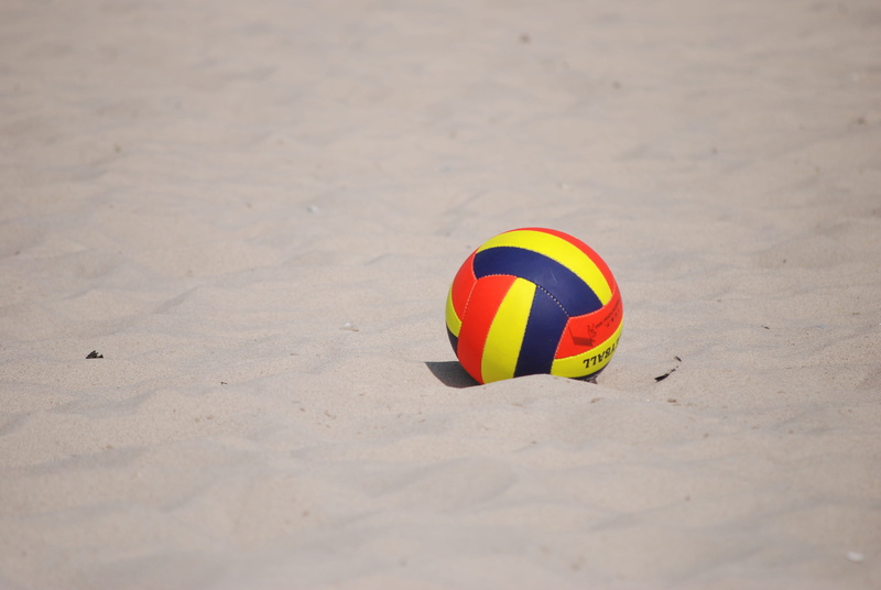 nature, sand, focus on foreground, sphere, the coast, sandbank, beach, the ball, soccer ball, multi colored, outdoors, landscape, pattern, Sand, Sand, no people