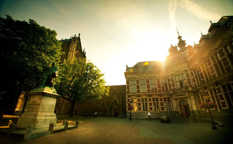 tourism, Utrecht, concrete, City, Netherlands, Photography, tree, The Netherlands, University, building exterior, history, architecture, backlight, plant