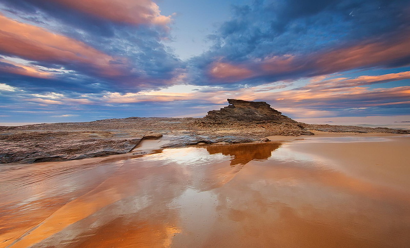 beachscapes, landscapes, beach, nature, 3d and ab, colors, sunsets, beautiful, pretty, oceans, 1080P