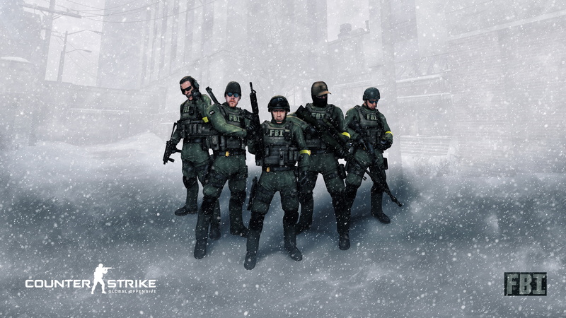 Counter-Strike: Global Offensive, 5K, 5K, FBI
