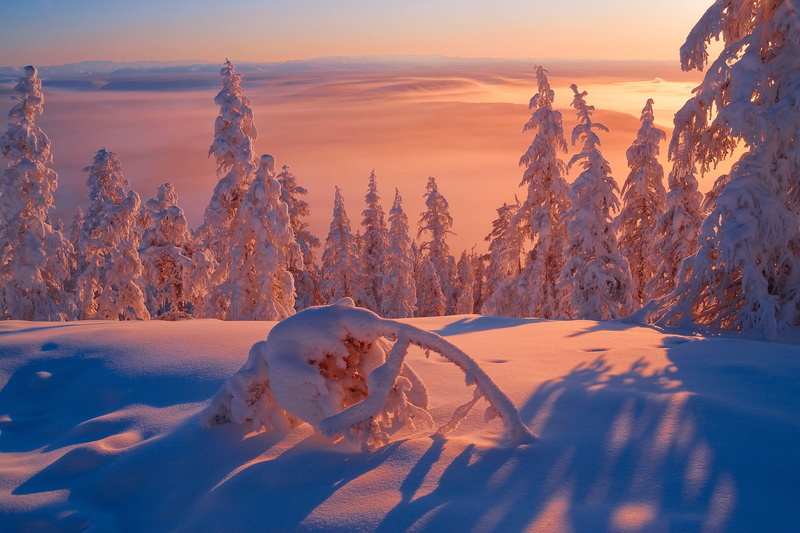 light, winter, Siberia, frost, snow, Yakutia, cold, The Republic Of Sakha, 1080P, minus 57