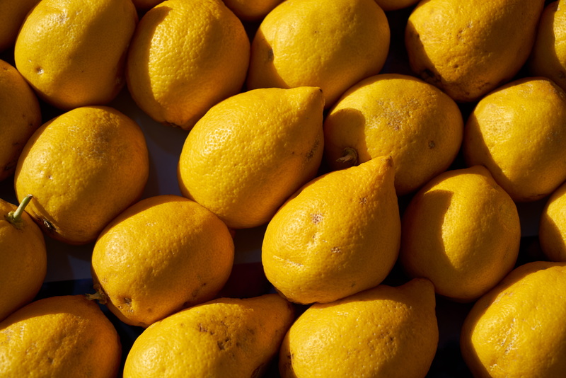 indoors, freshness, fruit, fresh, backgrounds, close-up, food, sour taste, healthy, lemon, agriculture, nutrition, citrus, no people, juicy, abundance
