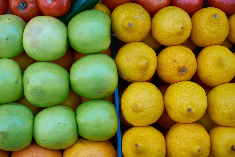 sweet, food and drink, citrus fruit, apple, for sale, exotic, full frame, wellbeing, retail, lemon, minus, market stall, still life, ripe, market, abundance