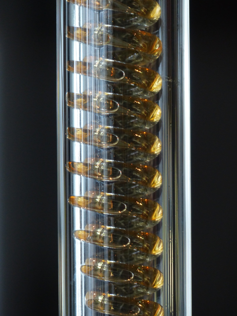 chemistry, Spiral, Bulb, connection, biology, growth, experimental design, metal, window, attempt, indoors, glass - material, steel, no people, black background