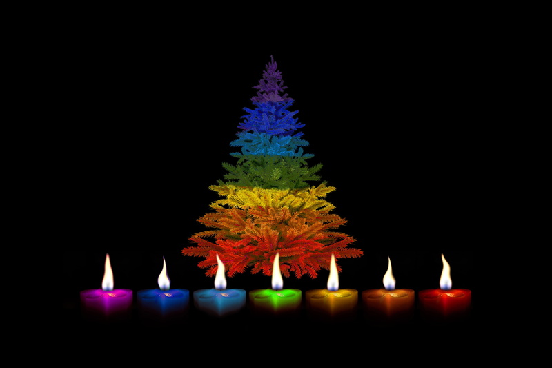 candle, candlelight, romance, mirroring, burning, copy space, event, 5K, flame, tree, hot, wick, nature, wax candle, candles, christmas, festival, black background