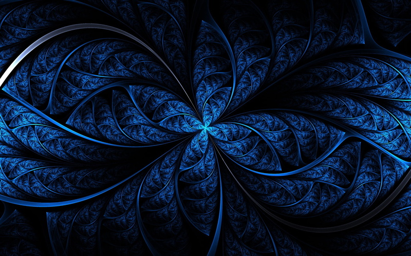 black Color, vector, high angle view, fractal, blue, leaf, curve, art and craft, full frame, decoration, green color, backdrop, textured, Pattern