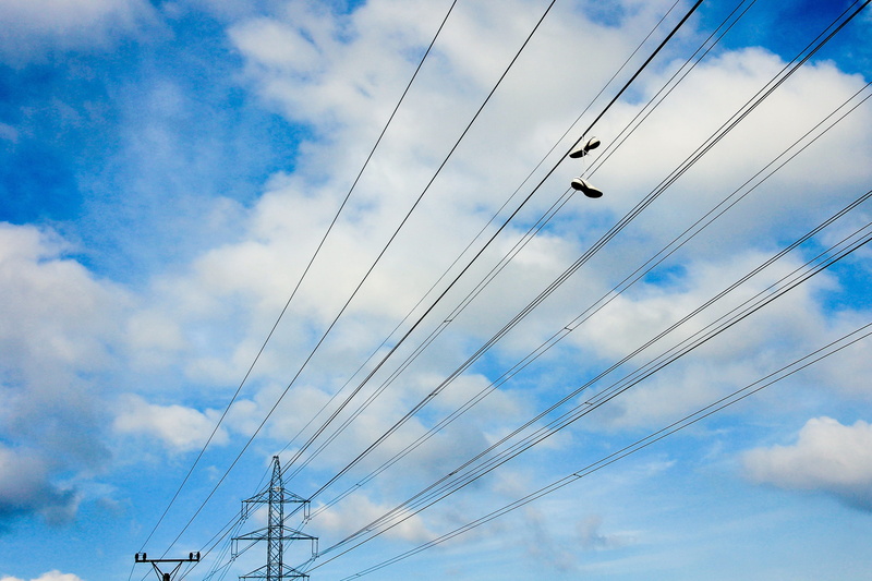 no people, beauty in nature, telegraph-pole, path, day, 4K, complexity, trek, connection, sky, electrical equipment, low angle view, bird, cloud - sky
