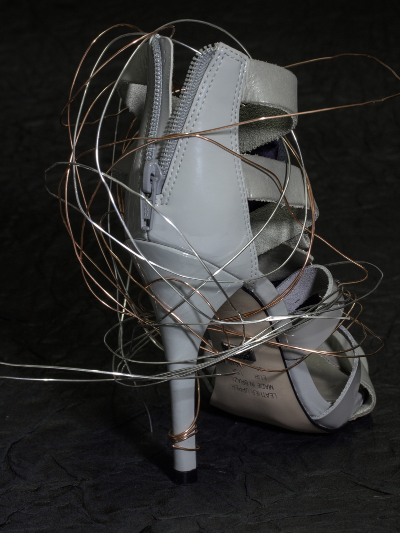 pattern, sports equipment, art and craft, table, paragraph, relaxation, ribbon, focus on foreground, womens shoes, WomenS, close-up, 4K, ribbon - sewing item