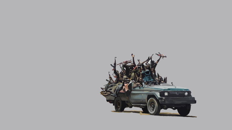 monster, sedan, grey, cookie, 1080P, 1920x1080, digital art, cookie monster