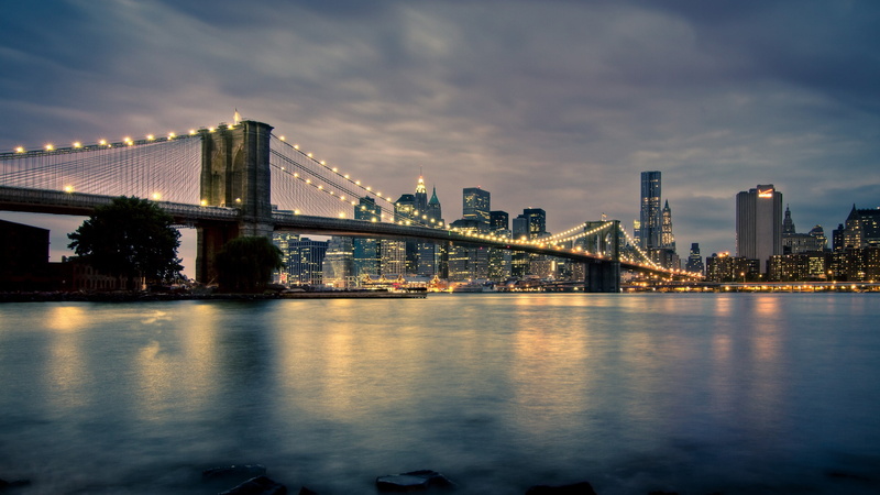 bridge, architecture, city, new, cityscapes, abstract, 2K, lights, york, skyline, hdr, bridges, photography, hd, phot, art, brooklyn, manhattan