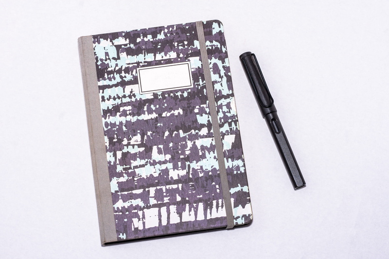 close-up, office, publication, Filler, cut out, schreiber, studio shot, no people, booklet, Notebook, notes, calligraphy, 4K, closed notebook, copy space