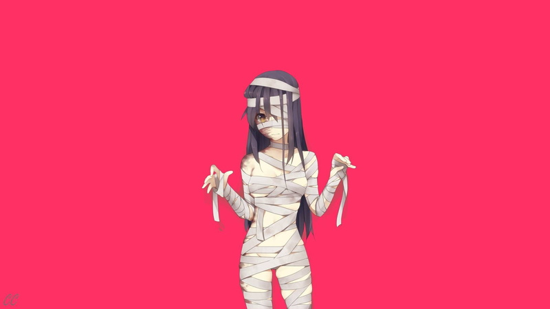 digital composite, studio shot, young adult, anime girls, one person, simple background, Hanako Ikezawa, clothing, red, Katawa Shoujo, 1080P, young women