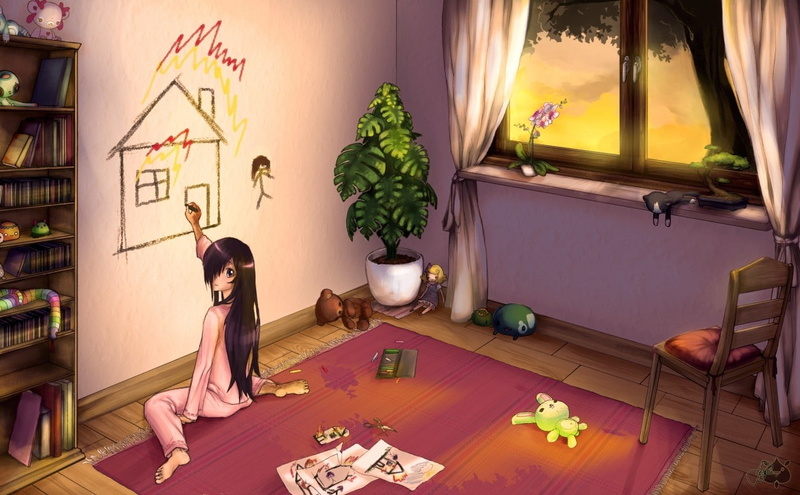 Hanako Ikezawa, Katawa Shoujo, visual novel, 480P, anime girls