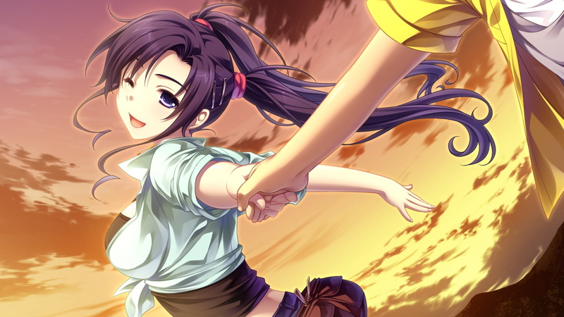 representation, clothing, lifestyles, nature, character, smile, anime, sky, art and craft, renjou yae, sunlight, adult, real people, day, standing, 1080P
