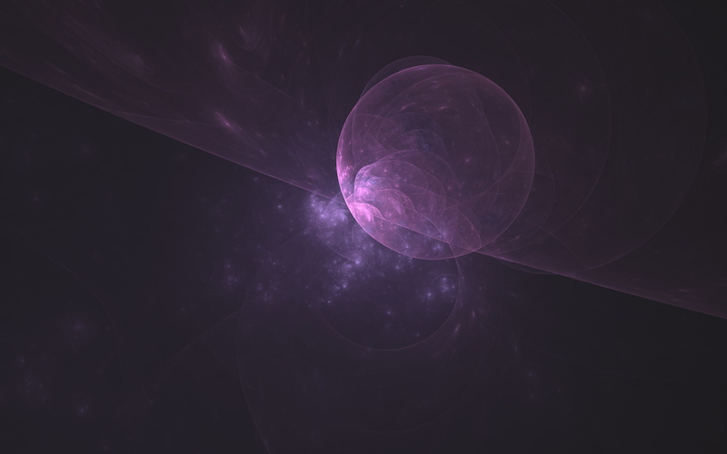 abstract, 3D fractal, purple, fractal, 1080P, Apophysis