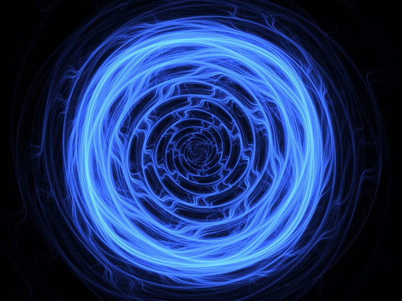 Blue, Apophysis (software), Abstract, Swirl, 2K, Vortex, Shapes, Circle, Fractal, Digital Art