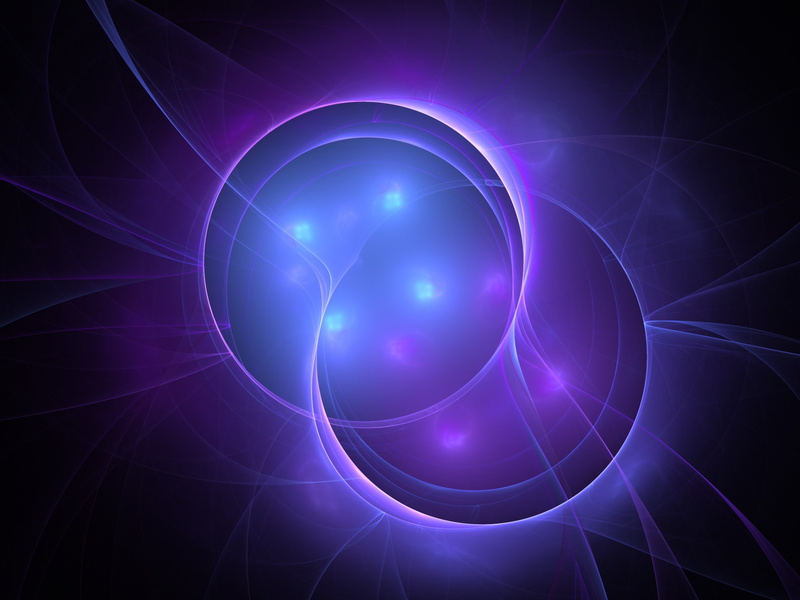 Fractal, Plasma, Digital Art, 1080P, Energy, Apophysis (software), Abstract, Violet, Circle