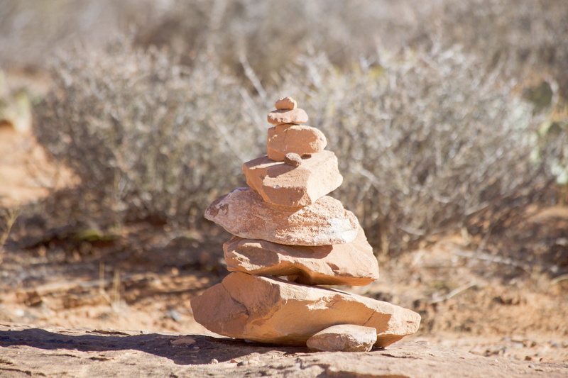 nature, animal, sandy, rock, sunlight, heat, stack, inukshuk, bush, 5K, sand, selective focus, land, coniferous tree, plant, food, solid, rockpile, close-up