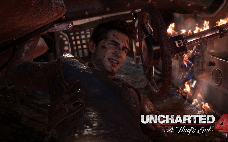 communication, music, uncharted 4, 720P, game, men, working, occupation, workshop, naughty dog, heat - Temperature, one person, character, fire, portrait