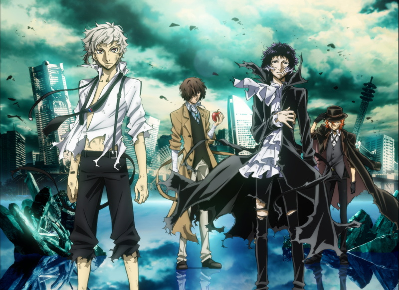 4K, Atsushi Nakajima, Osamu Dazai, Bungou Stray Dogs: Dead Apple, Ryuunosuke Akasaka, Chuuya Nakahara, Movie