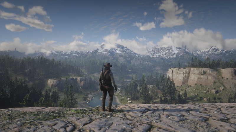 Red Dead Redemption 2, 4K, John Marston, screen shot, video games