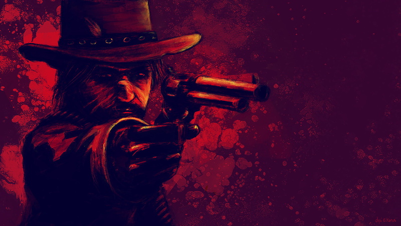 john, red, marston, 1080P, redemption, dead