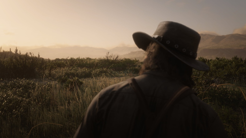 John Marston, sunset, game characters, 2K, Red Dead Redemption II, western, Red Dead Redemption, Red Dead Redemption 2, nature