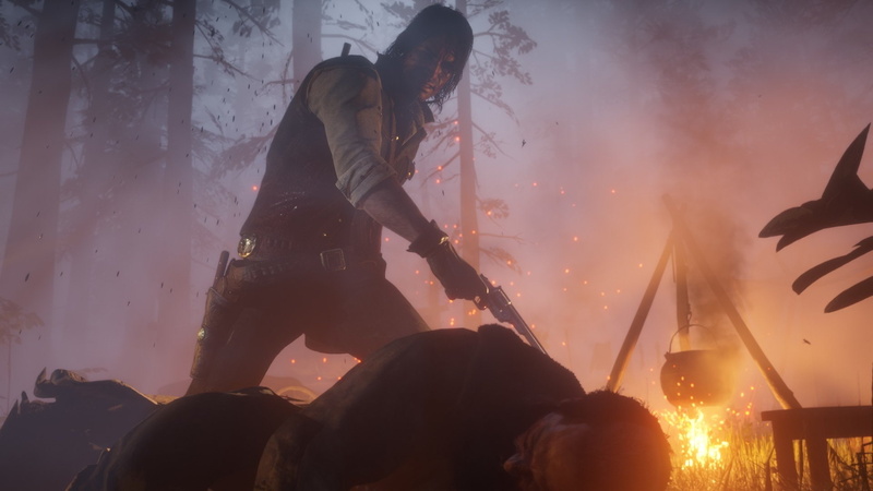 Night, Red Dead Redemption, John Marston, 1080P, Red Dead, Forest, Western, Fire, Red Dead Redemption 2, Weapon, Cowboy