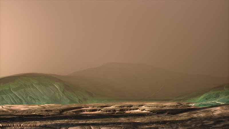 OctaneRender, concept art, 2K, digital, fantasy art, landscape, Octane
