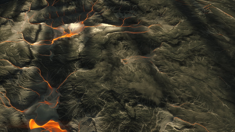 1080P, Octane, abstract, landscape, fantasy art, OctaneRender, concept art, digital