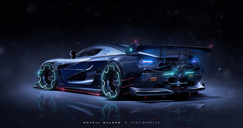 illuminated, competition, outdoors, car, auto racing, sport, koessinger agera R, sports car, 1080P, no people, motor vehicle, shiny, headlight, night