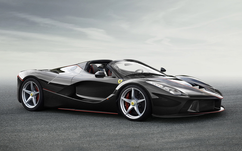 chrome, outdoors, Cars, cloud - sky, mode of transportation, transportation, motor vehicle, sky, car, luxury, wheel, 2K, racecar, speed, Ferrari, black color