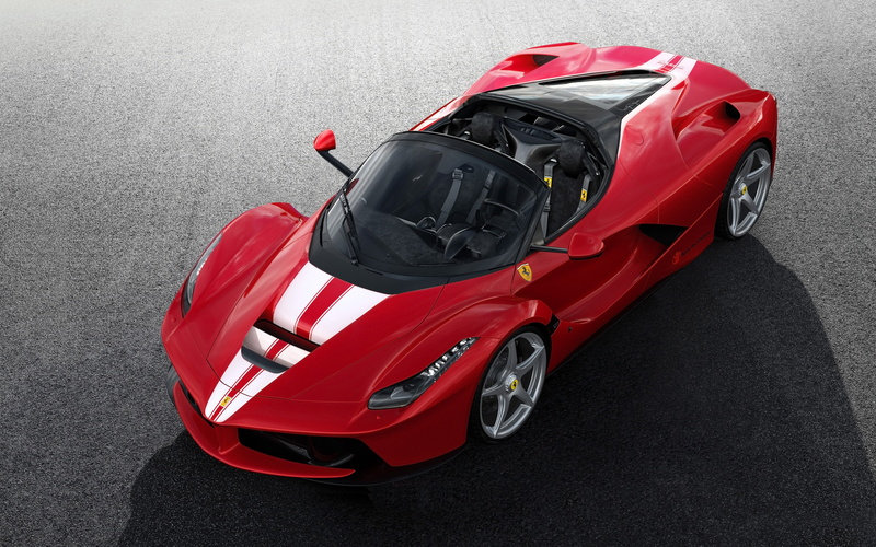 Ferrari LaFerrari Aperta, 4K, Car, Vehicle, Sport Car, Ferrari, Red Car, Supercar