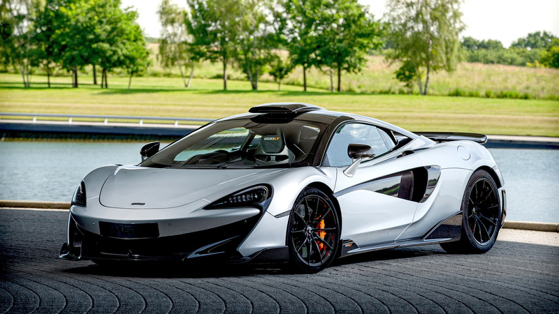 White Car, 5K, McLaren, Car, McLaren 600LT, Supercar, Sport Car, Vehicle