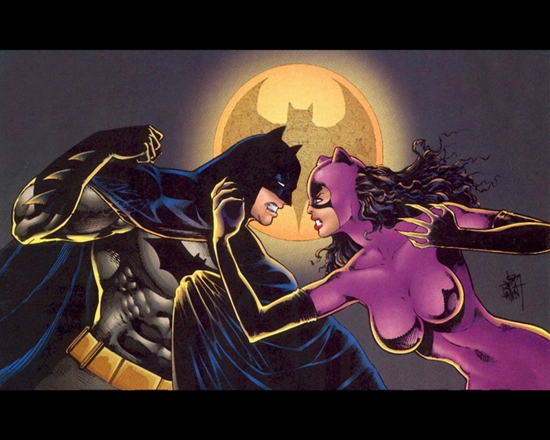 720P, Catwoman, Batman, Bat-Signal, DC Comics
