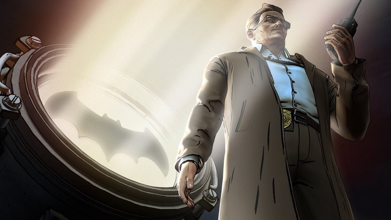 Batman: A Telltale Game Series, Commissioner Gordon, 1080P, Batman, Bat-Signal