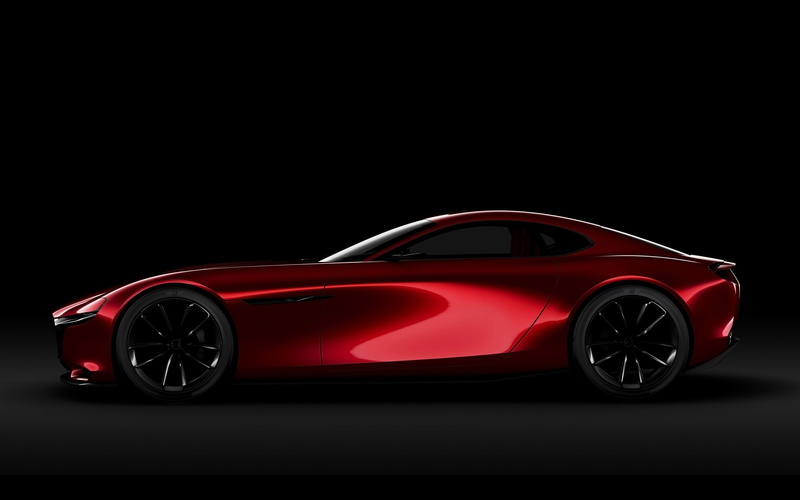 sports car, 2K, shiny, black background, motor vehicle, night, chrome, convertible, vision, red, concept, studio shot, car, wealth, luxury, side view