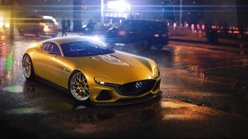 1080P, Mazda, Vision, Concept, rx