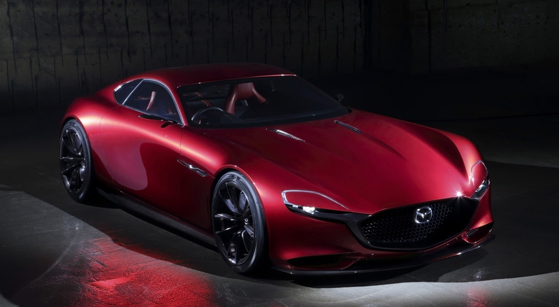 vision, motor vehicle, professional sport, Cars, rx, sports car, competition, sport, indoors, illuminated, luxury, Mazda, driving, red, 1080P, car, shiny