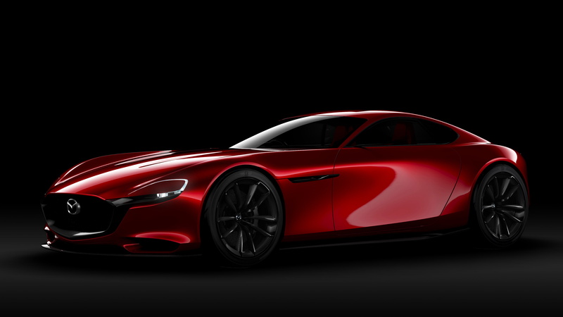 red, mazda, 4K, coupe, Mazda RX-Vision, 4K, Concept cars