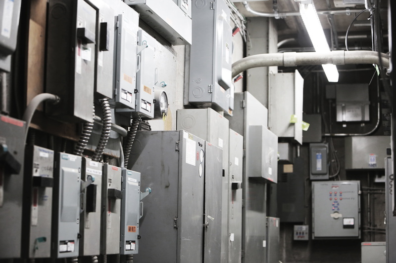 electricity, meter, illuminated, close-up, power, indoors, metal, public transportation, connection, manufacturing equipment, control panel, panel board