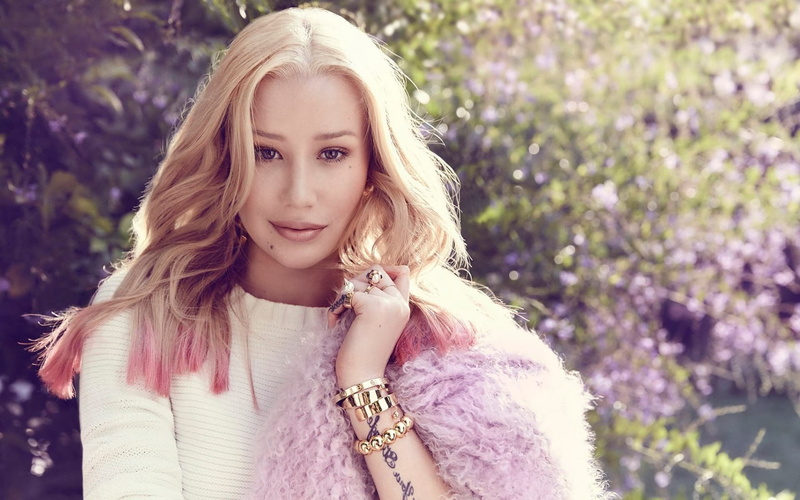 Singers, teenager, Singer, 1080P, beautiful woman, hair, Blonde, long hair, beauty, portrait, young adult, headshot, looking at camera, Iggy Azalea, young women