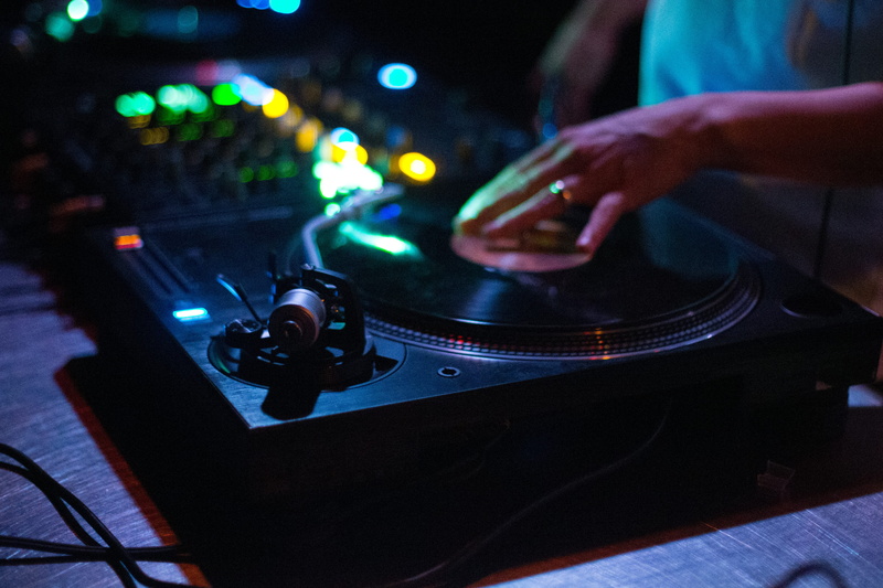 hand, concert, skill, human hand, sound, indoors, instrument, dj, one person, audio, sound mixer, record, arts culture and entertainment, musician, night