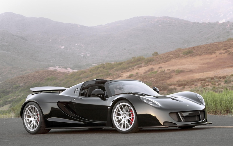 spyder, hennessey, 2K, gt, black, venom