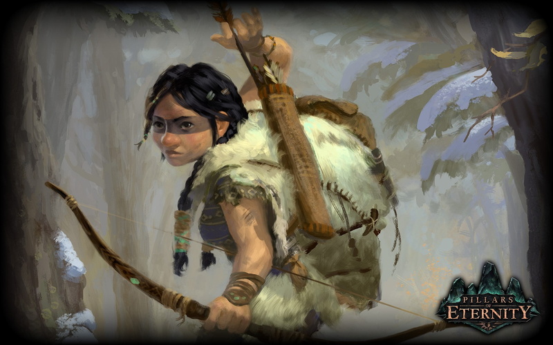 Pillars of Eternity, art and craft, hairstyle, 1080P, lifestyles, young women, indoors, glasses, women, looking at camera, paint, portrait, young adult
