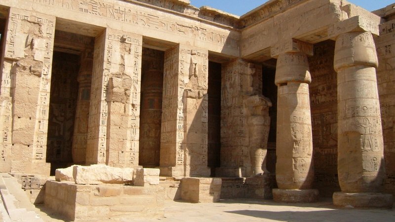 colonnade, day, Hall Of Columns, history, travel, built structure, the past, Habu, architecture, habu temple, old, solid, hall, 2K, architectural column